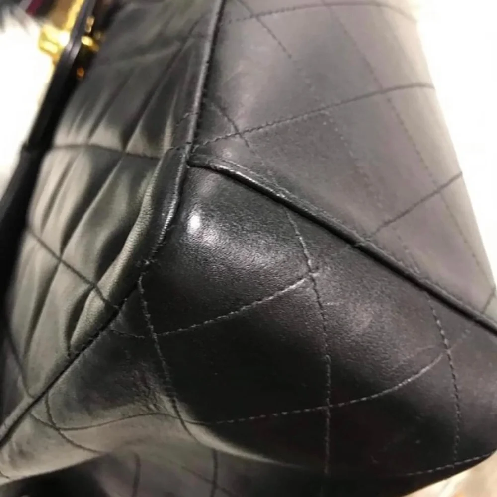 Chanel jumbo vintage flap lambskin bag - Picture 6 of 15